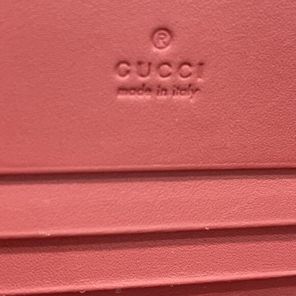 GG Supreme Monogram Blooms Card Case Beige Multicolor Dry Rose (159501) - Picture 6 of 7